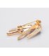 SB171 - Alloy diamond drop oil color swallow brooch